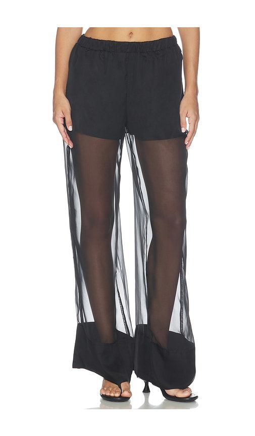 Pull On Sheer Trouser Pant in . - size L (also in M, S, XS) - WeWoreWhat - Modalova