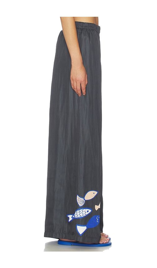 Pull On Adjustable Leg Pant in Charcoal. - size L (also in M, S, XS) - WeWoreWhat - Modalova
