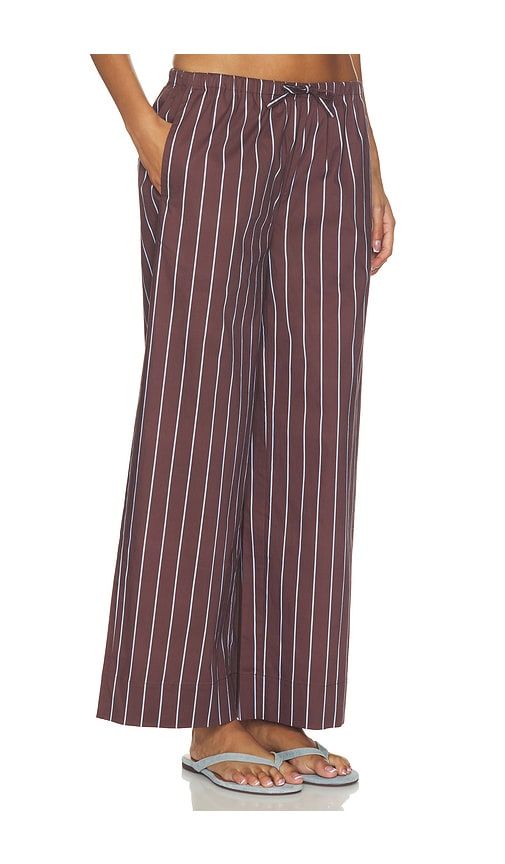Tie Waist Pant in Brown. - size L (also in M, S, XS) - WeWoreWhat - Modalova
