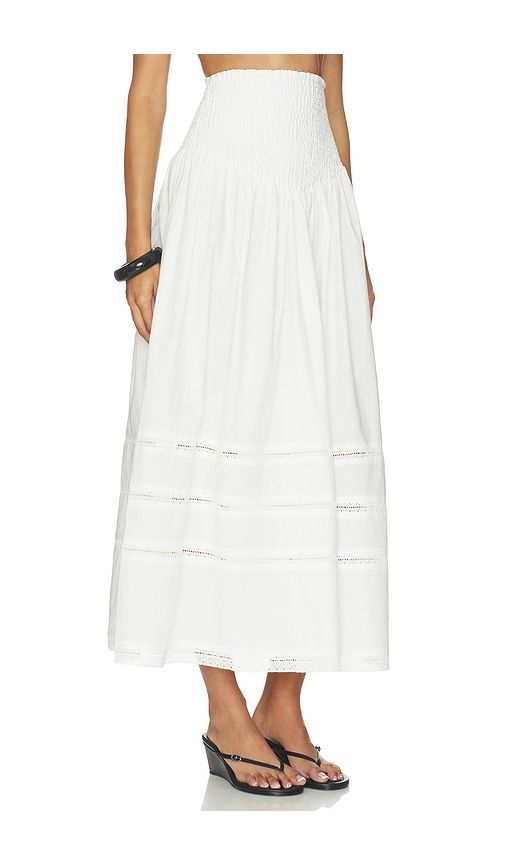 Smocked Maxi Skirt in . - size L (also in M, S, XS) - WeWoreWhat - Modalova