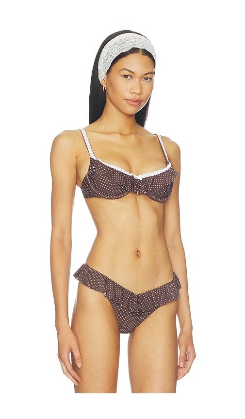 Lace Ruffle Bandeau Top in . - size S (also in XS) - WeWoreWhat - Modalova
