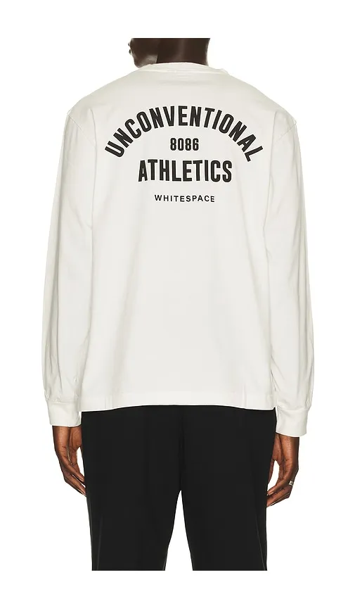 Premium Graphic Long Sleeve Tee in White. - size M (also in XL/1X, XXL/2X) - Whitespace - Modalova