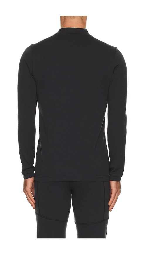 Merino Mock Neck Baselayer T-Shirt in Grey. - size XXL/2X (also in XL/1X) - Whitespace - Modalova