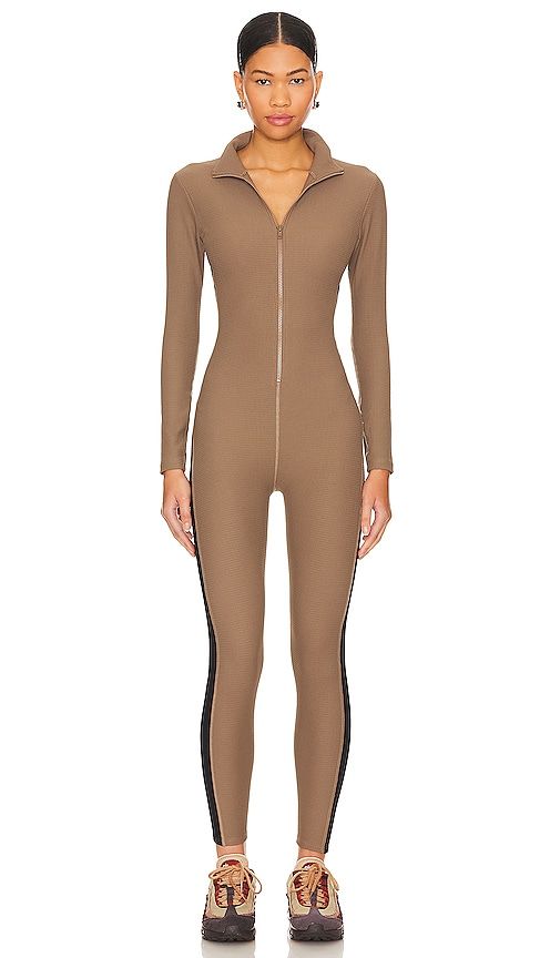 Thermal Ski Onesie in Taupe. - size M (also in L, S) - YEAR OF OURS - Modalova