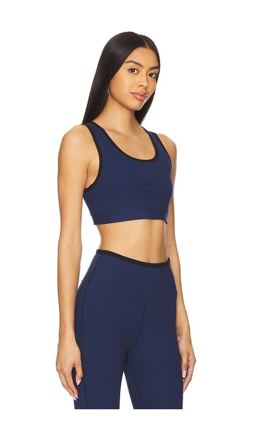 Ribbed Two Tone Gym Bra in . - size S (also in XL) - YEAR OF OURS - Modalova