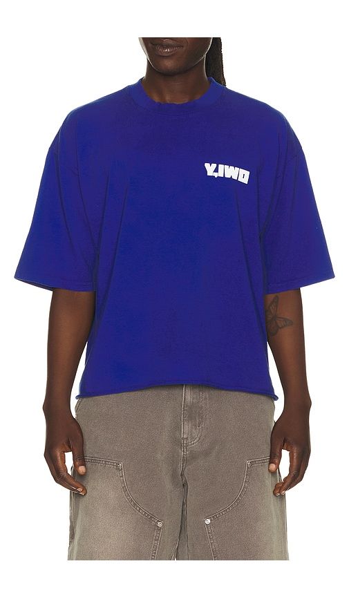 Power Crazy Crop Tee in . - size L (also in M, S) - Y,IWO - Modalova