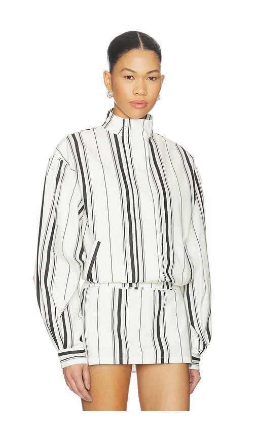 Stacy Cotton Boxy Jacket in White. - size L (also in M, S, XL, XS) - Yellow The Label - Modalova