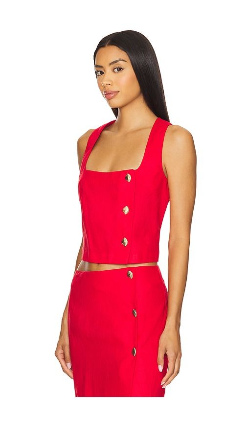 Antonia Top in Red. - size L (also in M, XL) - Yumi Kim - Modalova