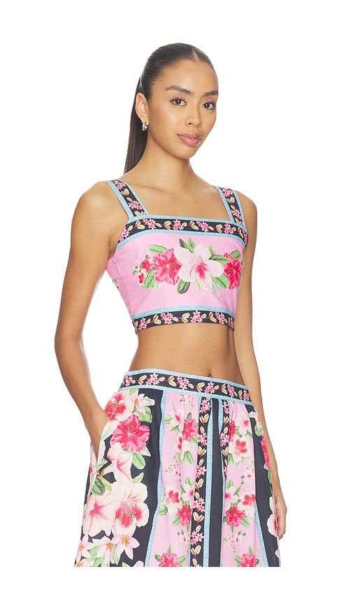 Campari Top in Pink,Navy. - size S (also in XS) - Yumi Kim - Modalova