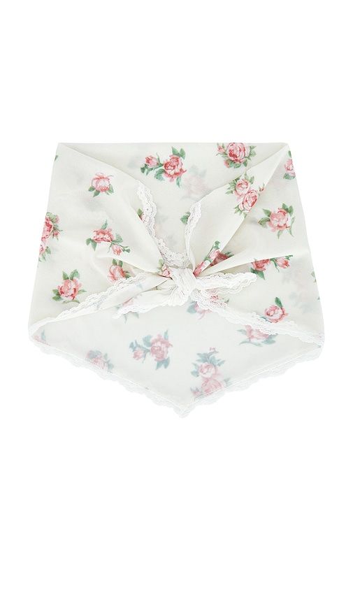 Rose Print Scarf in - Yuhan Wang - Modalova