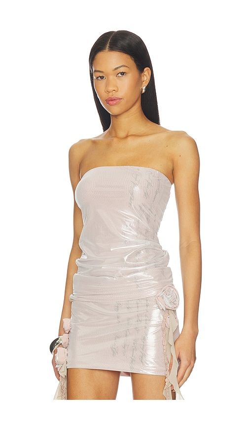 Poet Tube Top in Metallic . - size L (also in M, S, XS) - Zemeta - Modalova