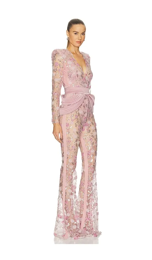 The Scent Of Roses 2 Pc Jumpsuit in . - size 4 (also in 8) - Zhivago - Modalova