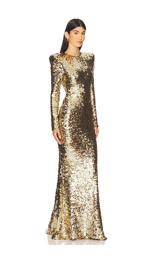 Lumen Gown in Metallic . - size 2 (also in 4) - Zhivago - Modalova