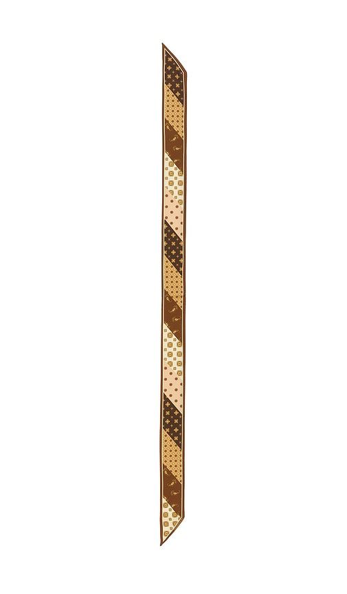 Printed Silk Ribbon Scarf in - Zimmermann - Modalova