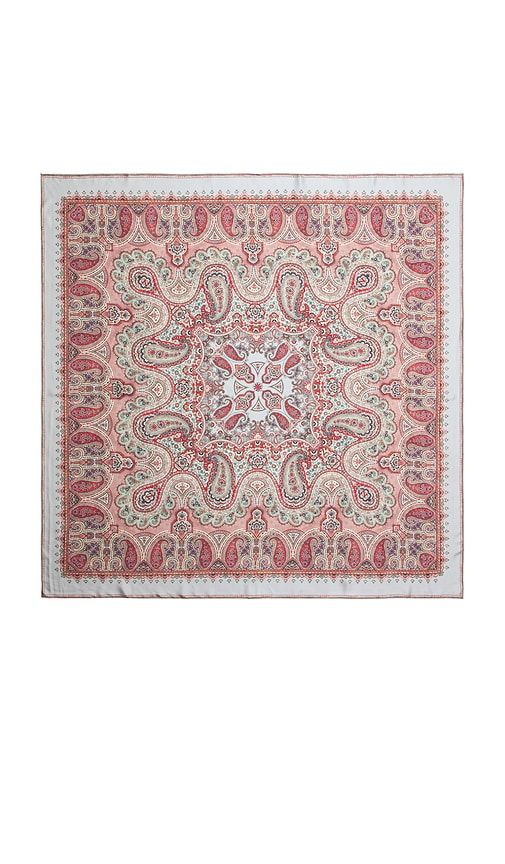 Printed Silk Maxi Square Scarf in Blue - Zimmermann - Modalova