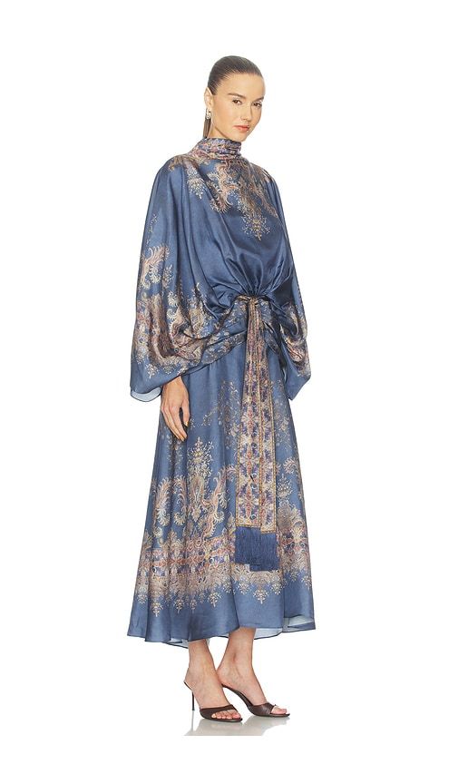 Valiant Batwing Gown in Blue. - size 1/S (also in 3/L) - Zimmermann - Modalova