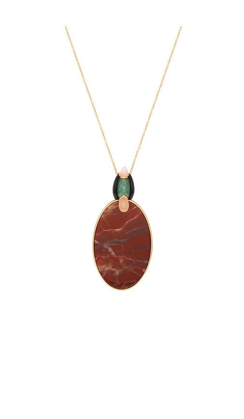 Plume Pendant Necklace in Red - Zimmermann - Modalova