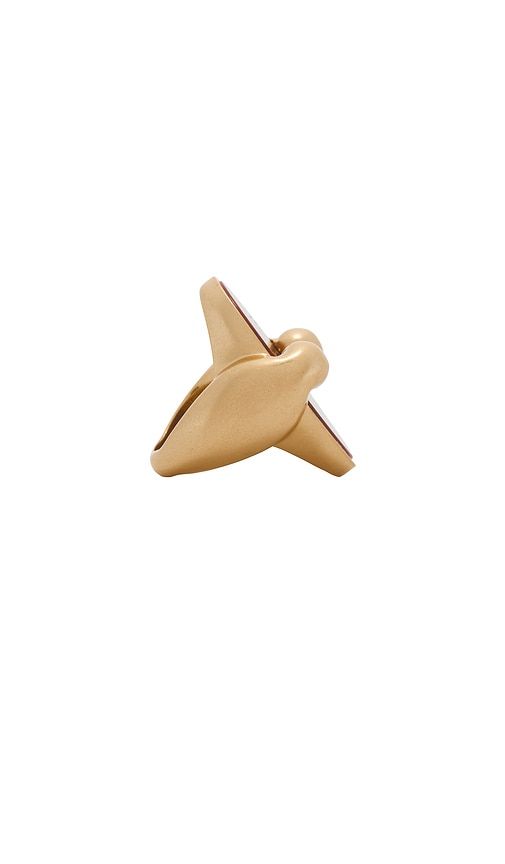 Plume Signet Ring in Red. - size 13/17mm (also in 15/18mm) - Zimmermann - Modalova