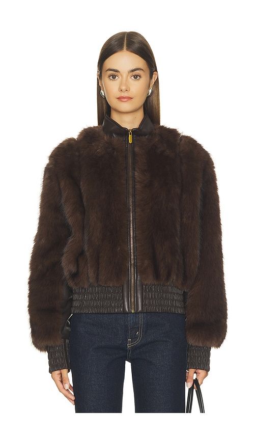 Valiant Faux Fur Jacket in . - size 1/S (also in 2/M, 3/L, 4/XL) - Zimmermann - Modalova