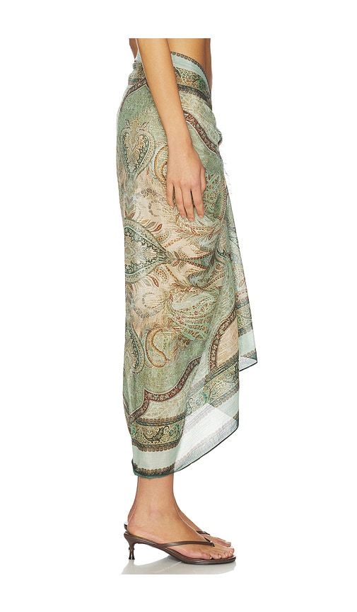 Printed Cotton Pareo in - Zimmermann - Modalova