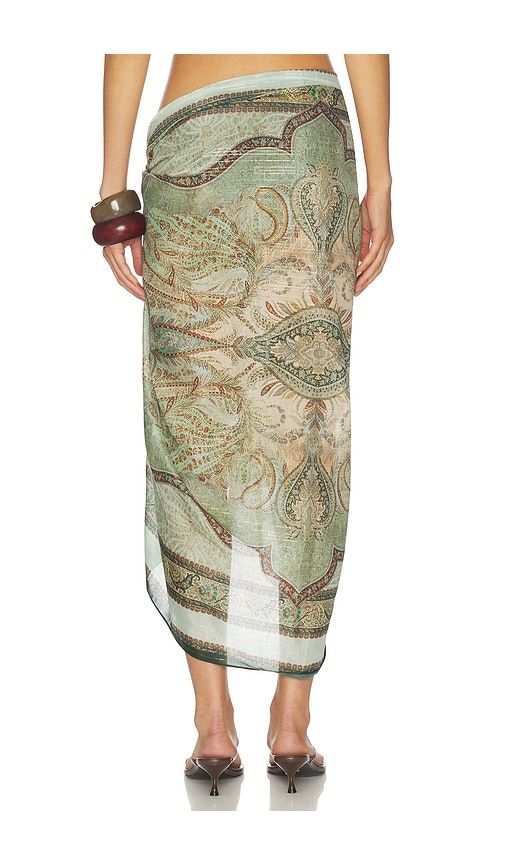 Printed Cotton Pareo in - Zimmermann - Modalova