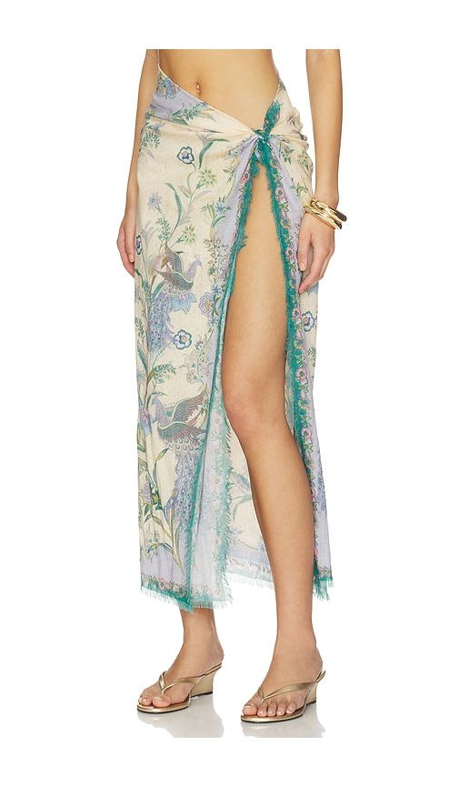 Printed Cotton Pareo in - Zimmermann - Modalova