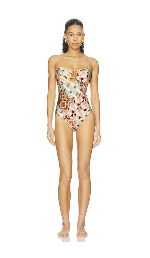 Fairlight Enamel Trim One Piece in Multi. - size 0 (also in 1, 2, 3, 4) - Zimmermann - Modalova