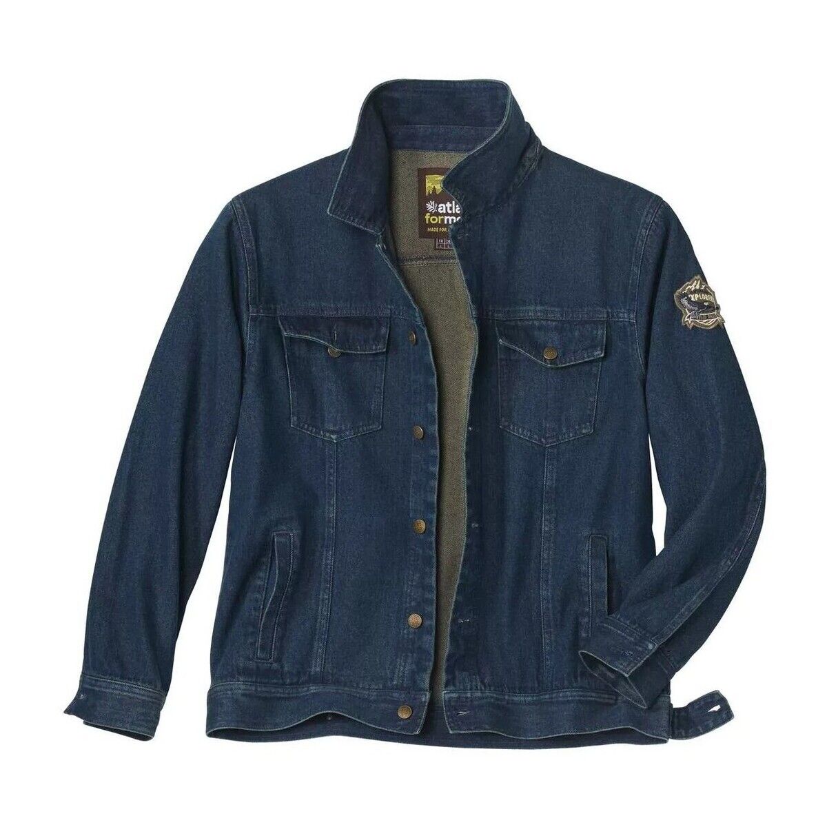 AF3992 men's Denim jacket in - Atlas For Men - Modalova