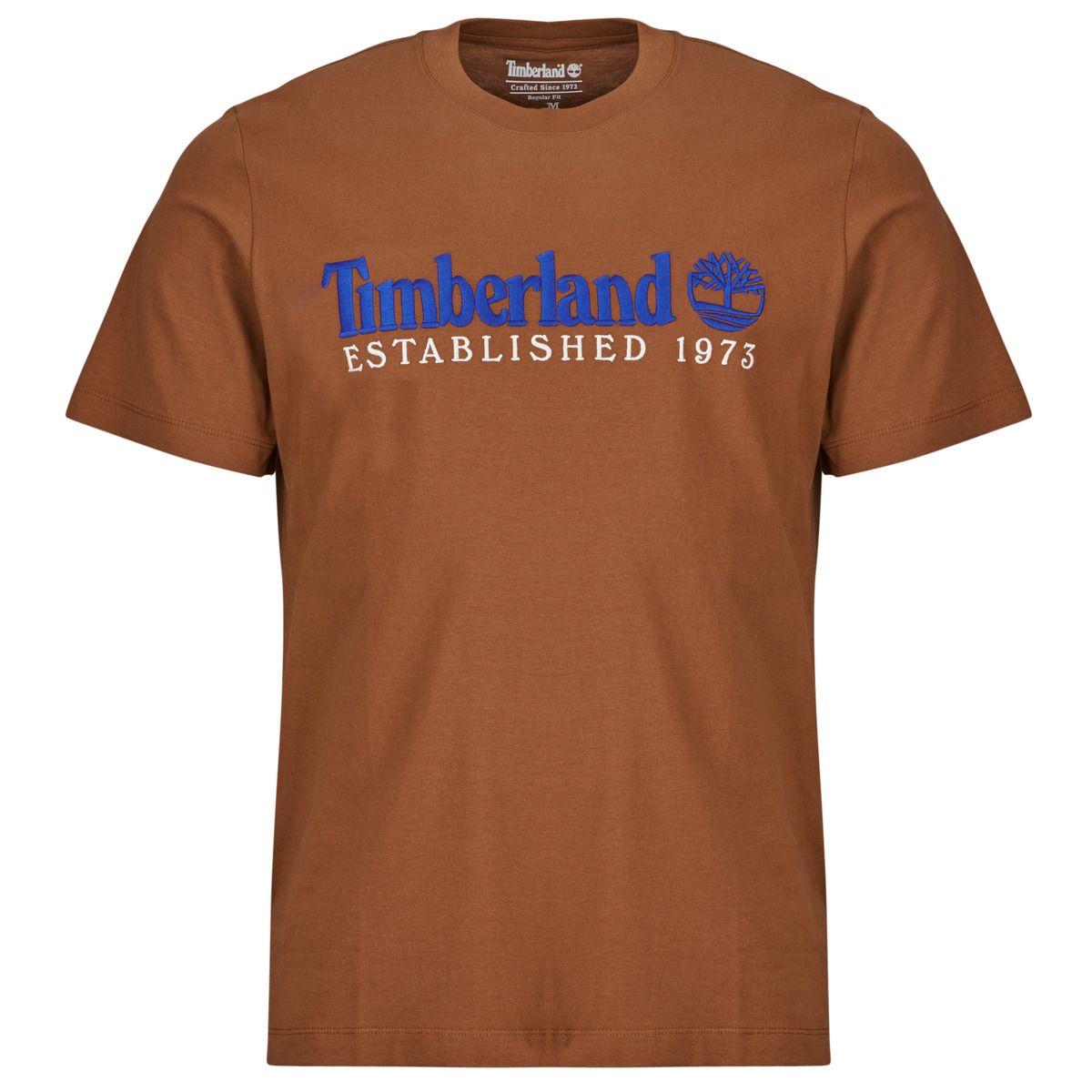 Embroidered Tee Established 1973 men's T shirt in - Timberland - Modalova