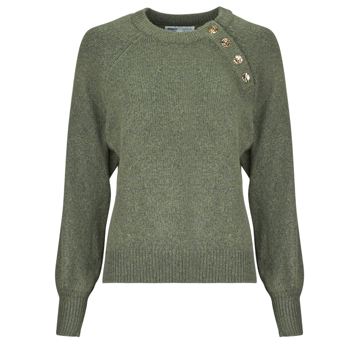 ONLEMMA LS BUTTON ONECK KNT women's Sweater in - Only - Modalova