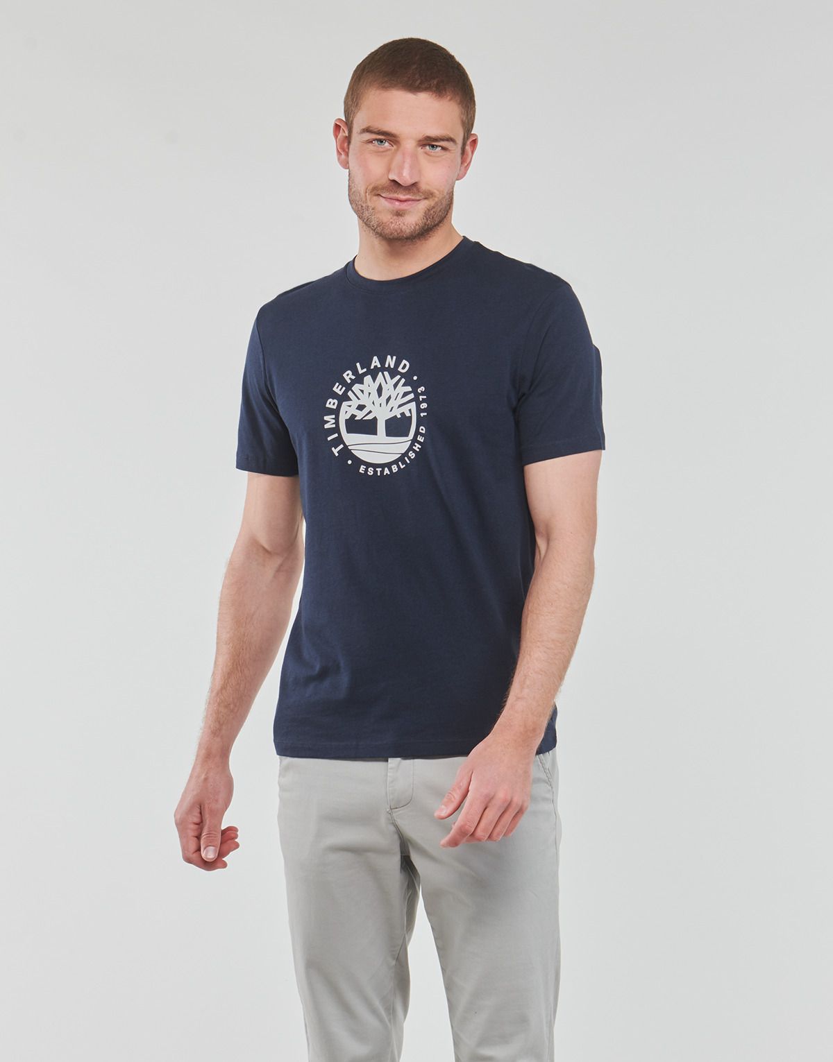 T-shirt SS Refibra Logo Graphic Tee Regular - Timberland - Modalova
