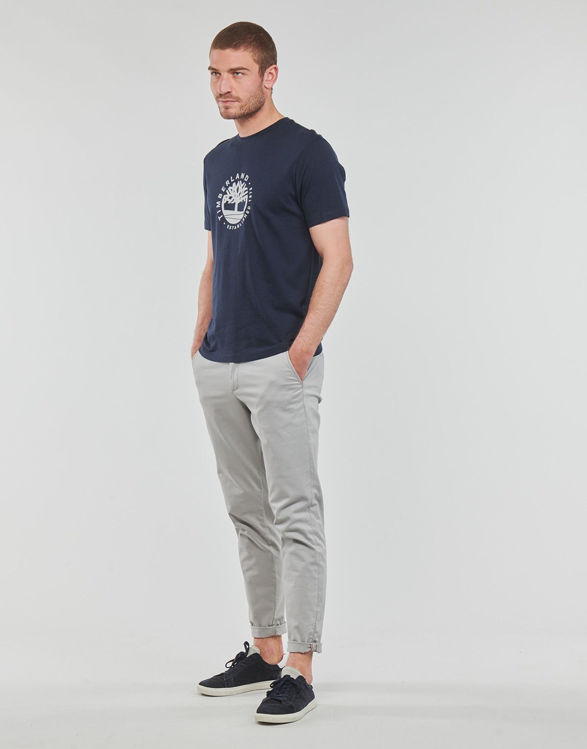 T-shirt SS Refibra Logo Graphic Tee Regular - Timberland - Modalova