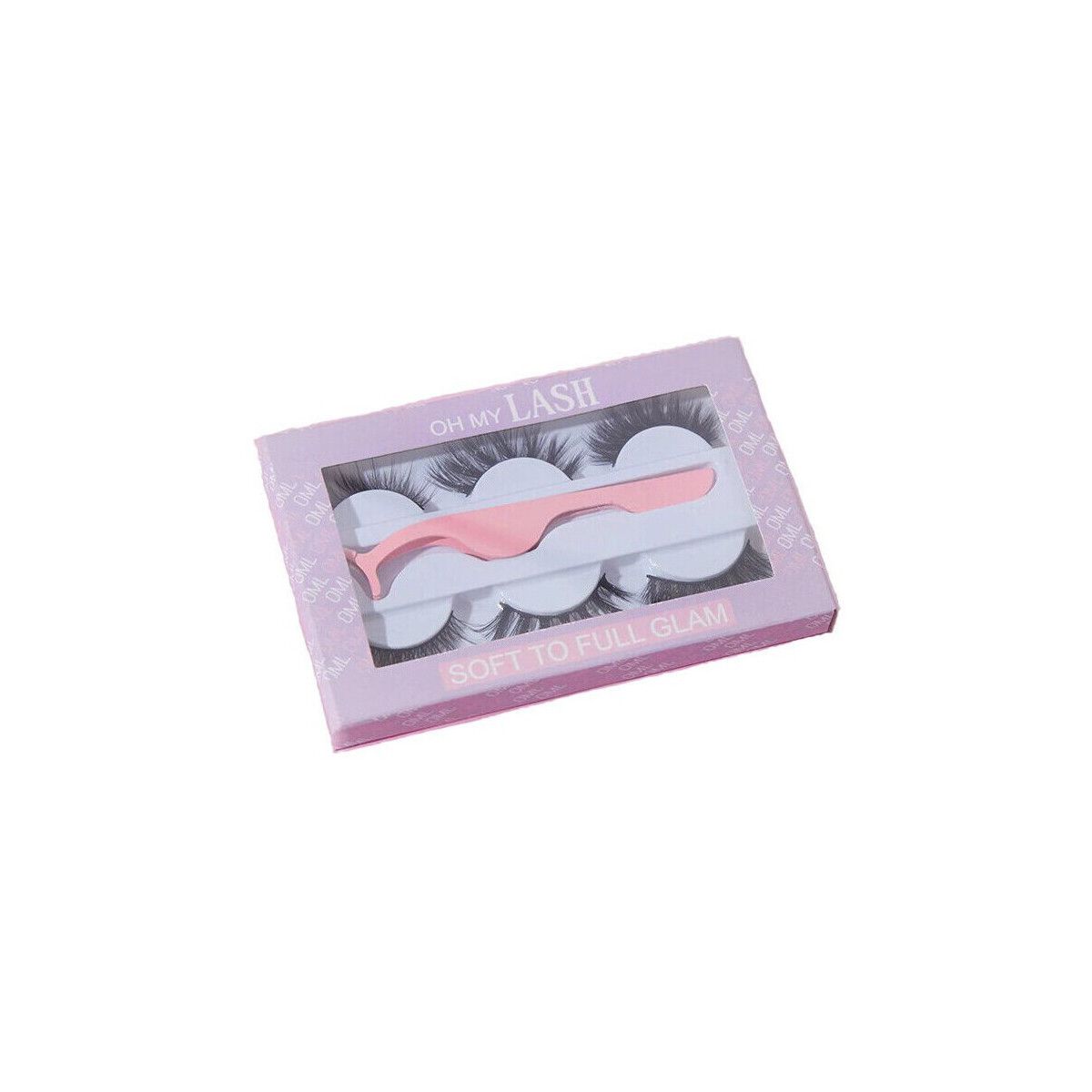Accessori per gli occhi Mink False Eyelashes Set - 4pcs - Soft To Full Glam - Oh My Lash - Modalova