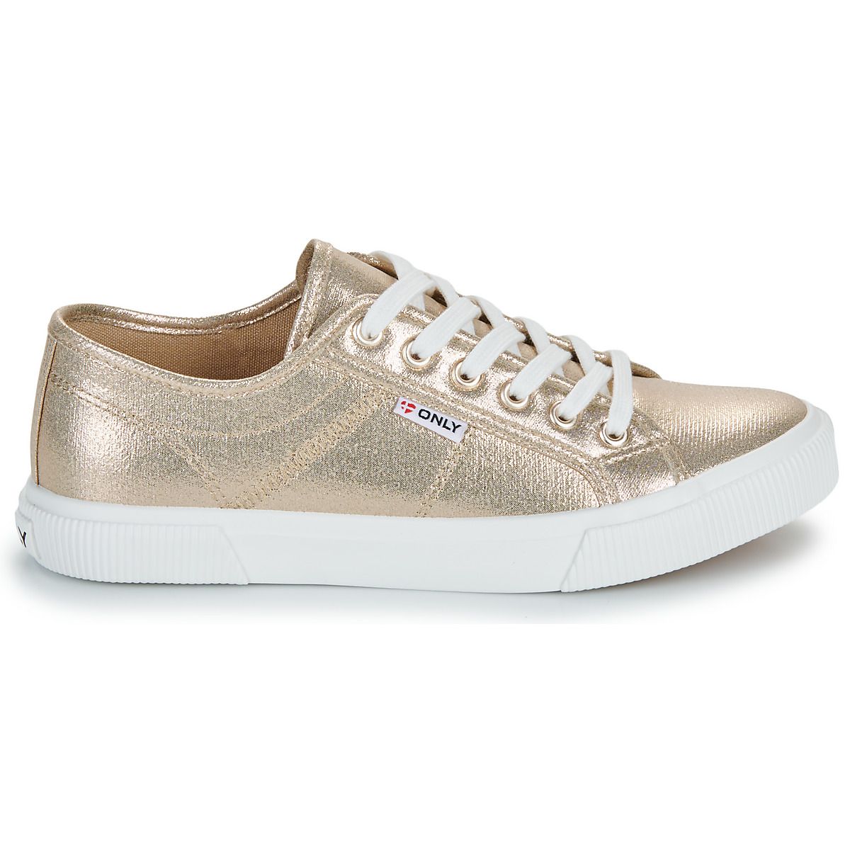 Sneakers basse ONLNICOLA CANVAS SNEAKER METALLIC - Only - Modalova