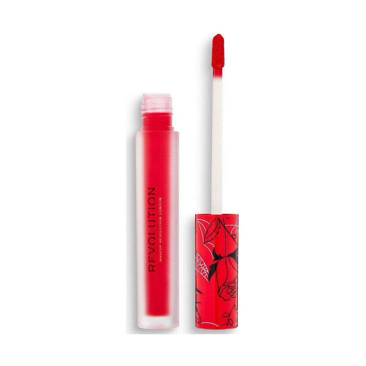 Rossetti Vinyl Liquid Lipstick - Haunted - Makeup Revolution - Modalova