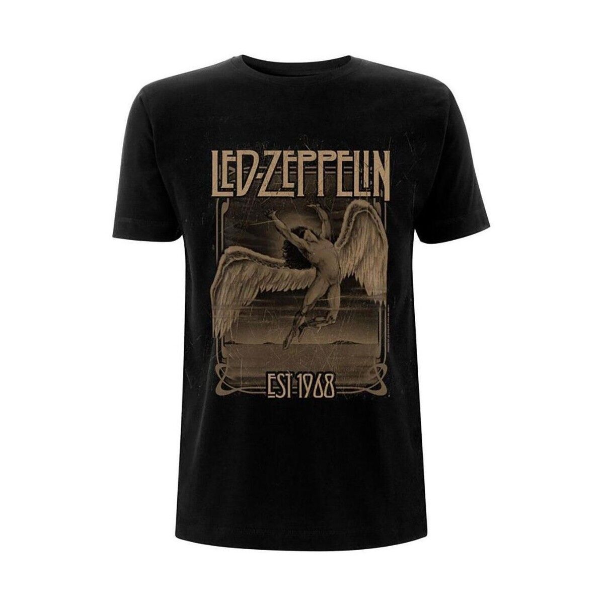 T-shirts a maniche lunghe Faded Falling - Led Zeppelin - Modalova