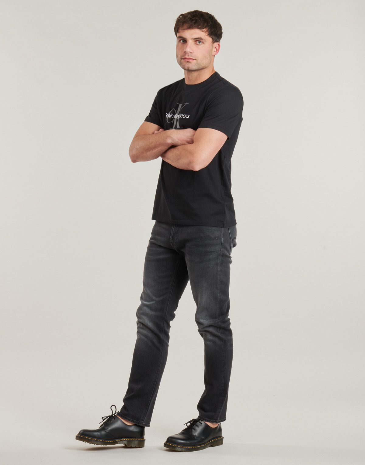 T-shirt SS HERO MONOGRAM TEE30S EU OPT - Calvin Klein Jeans - Modalova