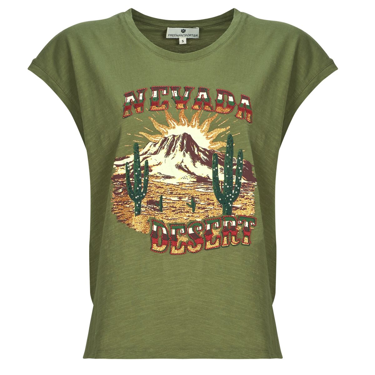 T-shirt TARIK NEVADA - Freeman T.Porter - Modalova