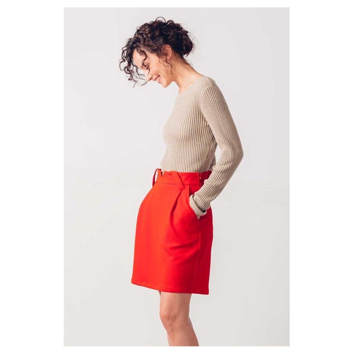 Gonne corte Skfk WSK00369 - Skfk - Modalova