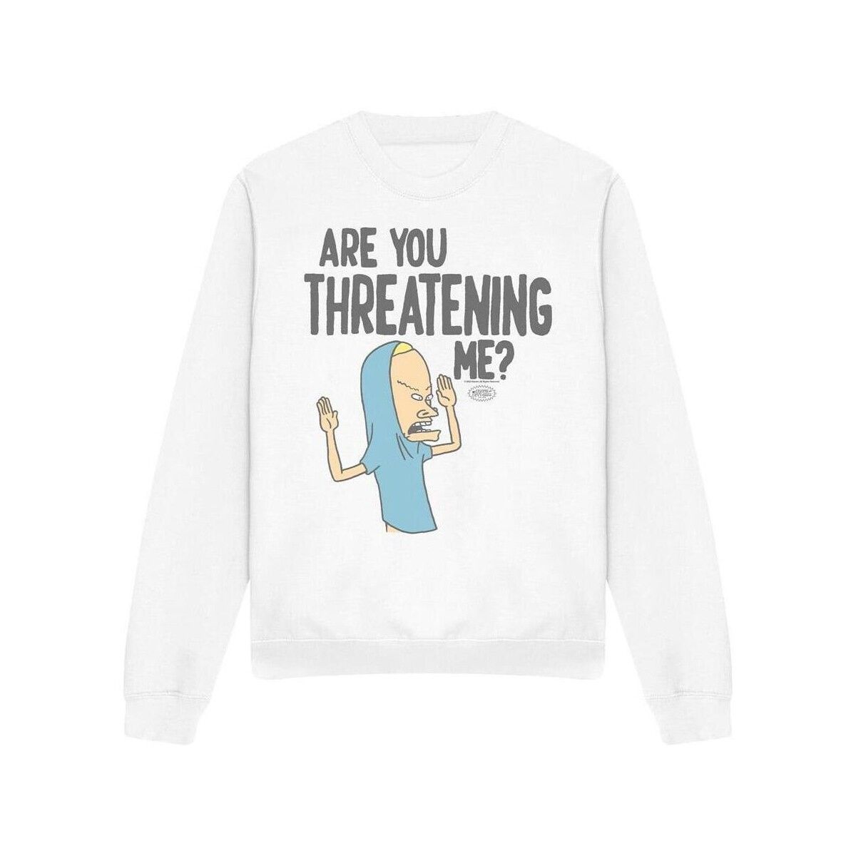 Felpe Are You Threatening Me? - Beavis & Butthead - Modalova