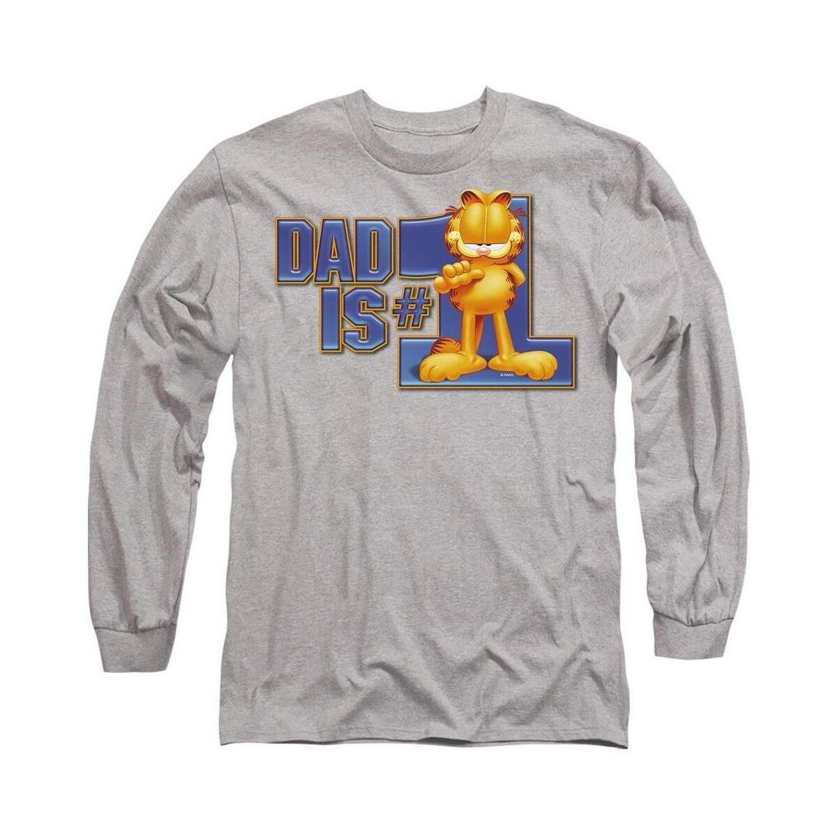 T-shirts a maniche lunghe Dad Is Number One - Garfield - Modalova