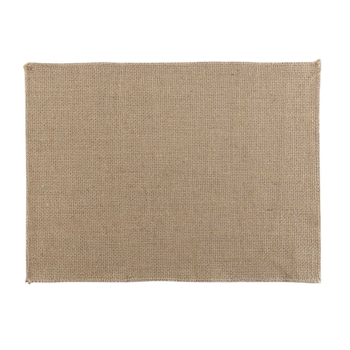 Set da tavola 2 SETS DE TABLE 33 x 45 CM JUTE UNI LENY X2 - Douceur d intérieur - Modalova