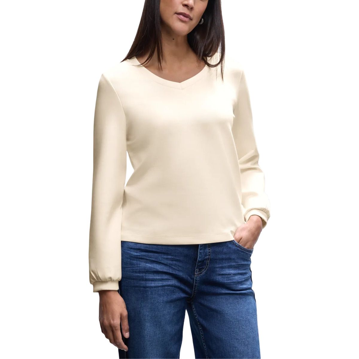 Felpe EOS_Silk look shirt 323840 - Street One - Modalova