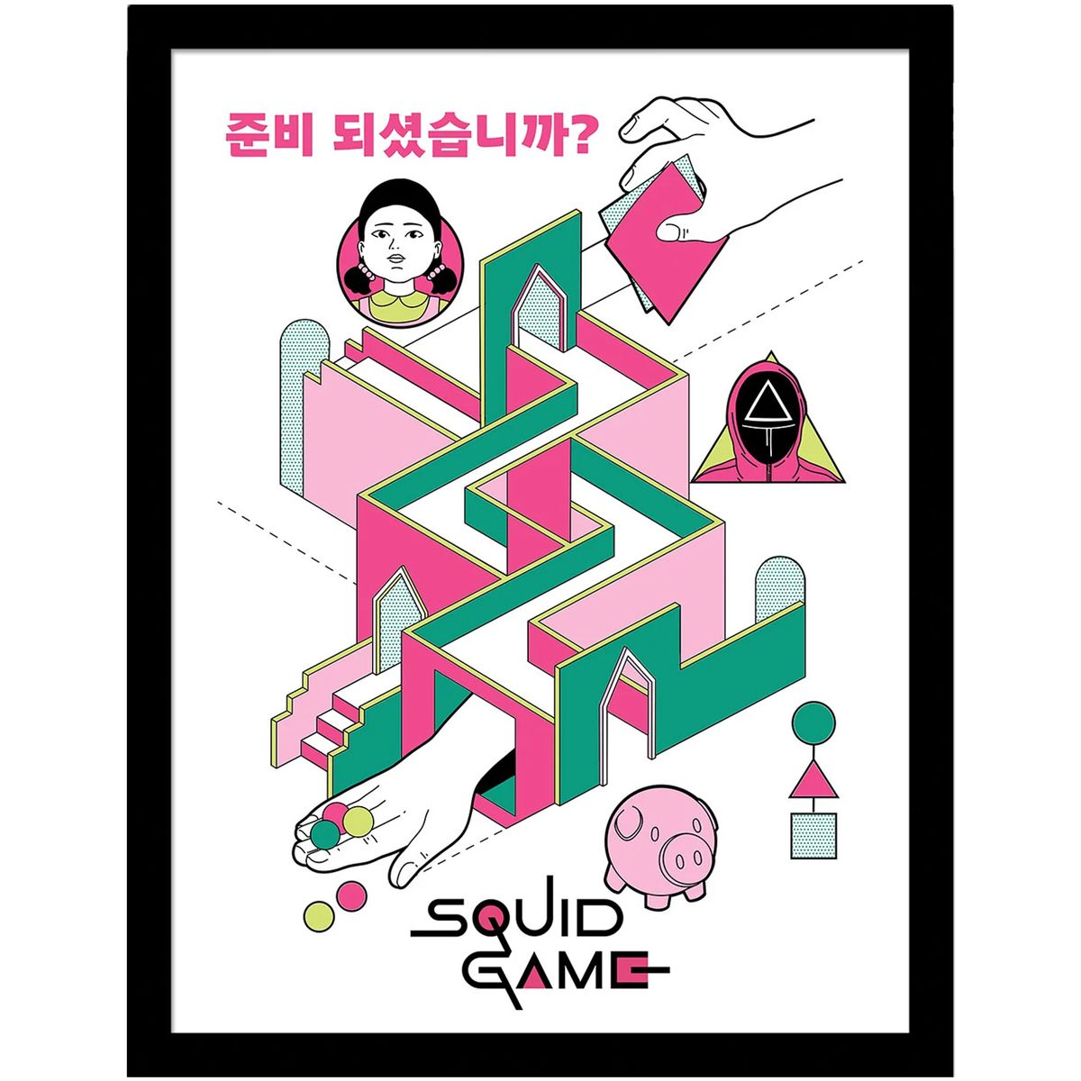 Poster 40 cm x 30 cm PM11567 - Squid Game - Modalova