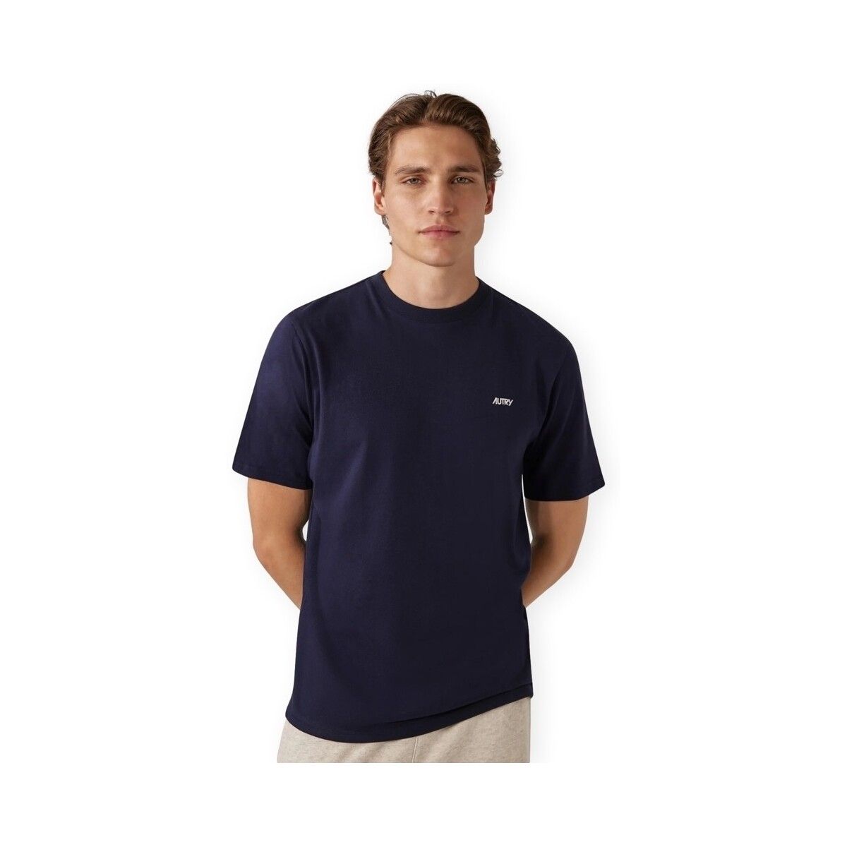 T-shirt Embroidered Logo Tee - Autry - Modalova