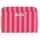 Borsa porta documenti Octave Stripes - Orchid/Red - Rose In April - Modalova