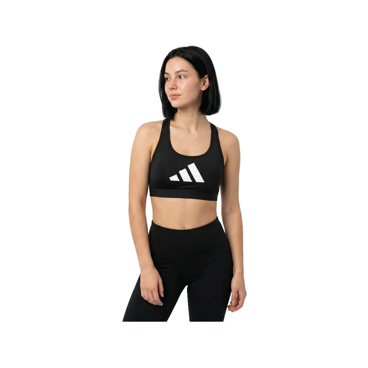 Brassiere Brassière Powerreact Big Logo Graphic maintien léger - Adidas - Modalova