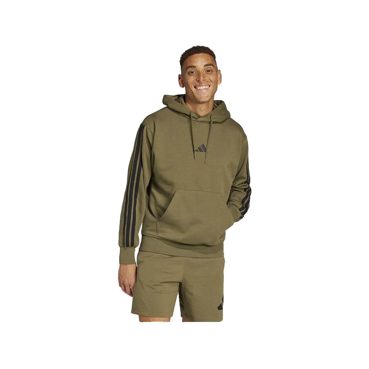 Felpa Sweatshirts Essentials 3 Stripes molleton doux - Adidas - Modalova