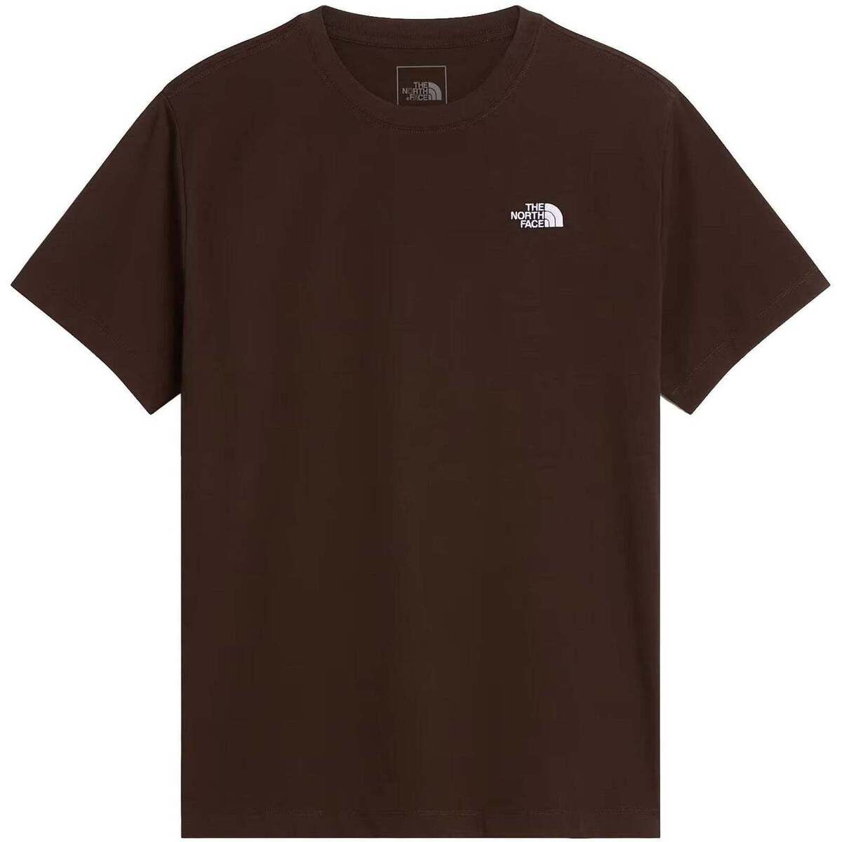 T-shirt & Polo M Evolution Simple Dome Regular Short Sl Dark Chestnut - The North Face - Modalova
