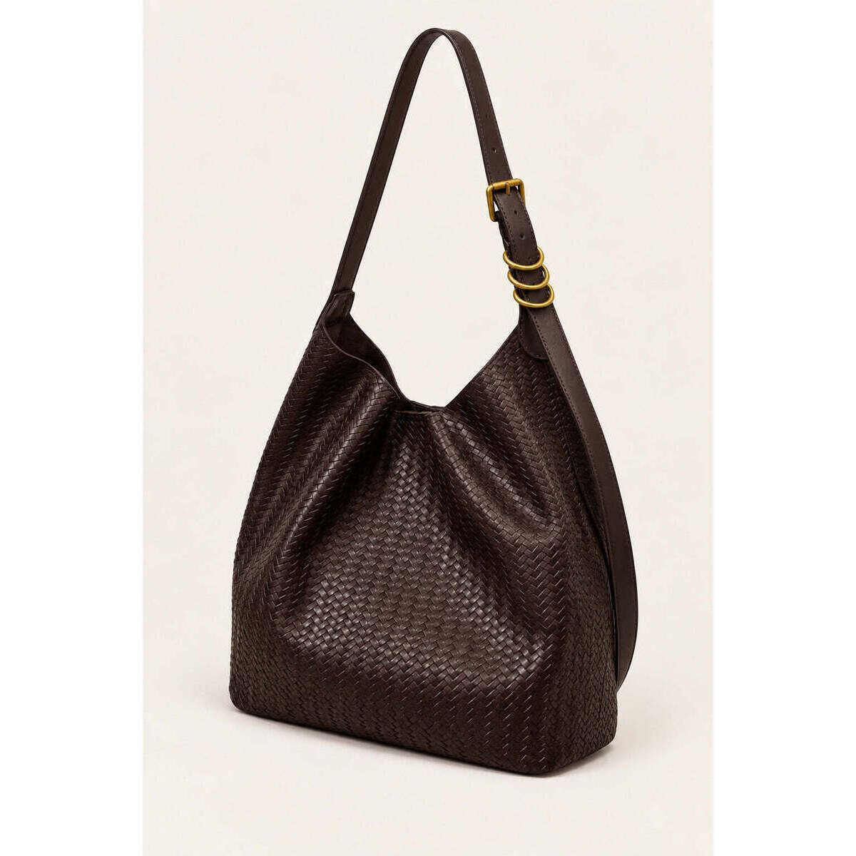 Borsa Borsa a spalla con intreccio a spiga - Nuna Lie - Modalova